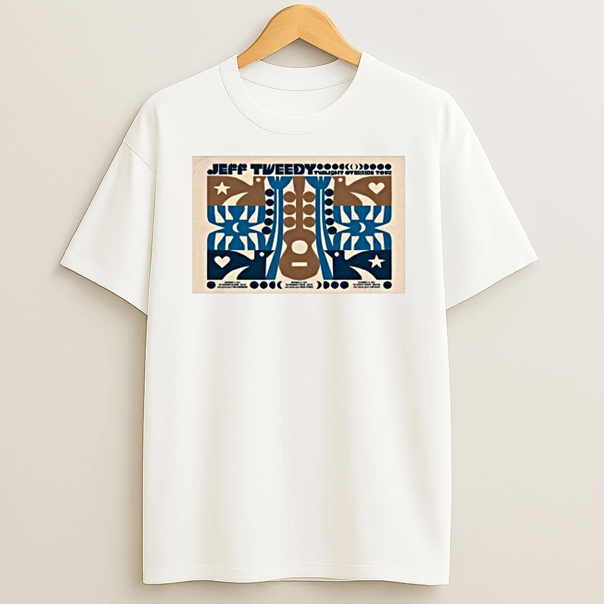 Jeff Tweedy Twilight Override Tour Texas 2025 Shirts