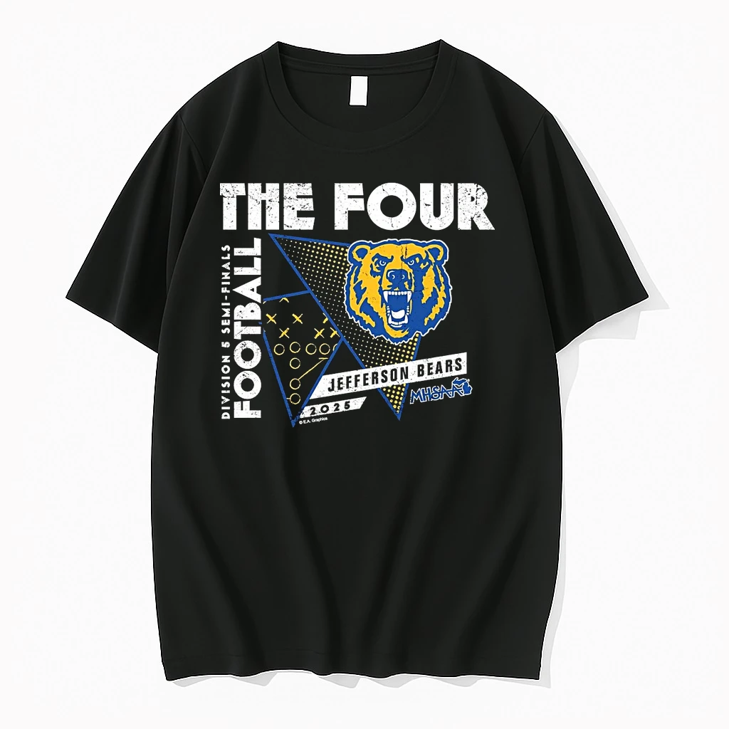Jefferson Bears 2025 D5 Semifinals The Four Shirts