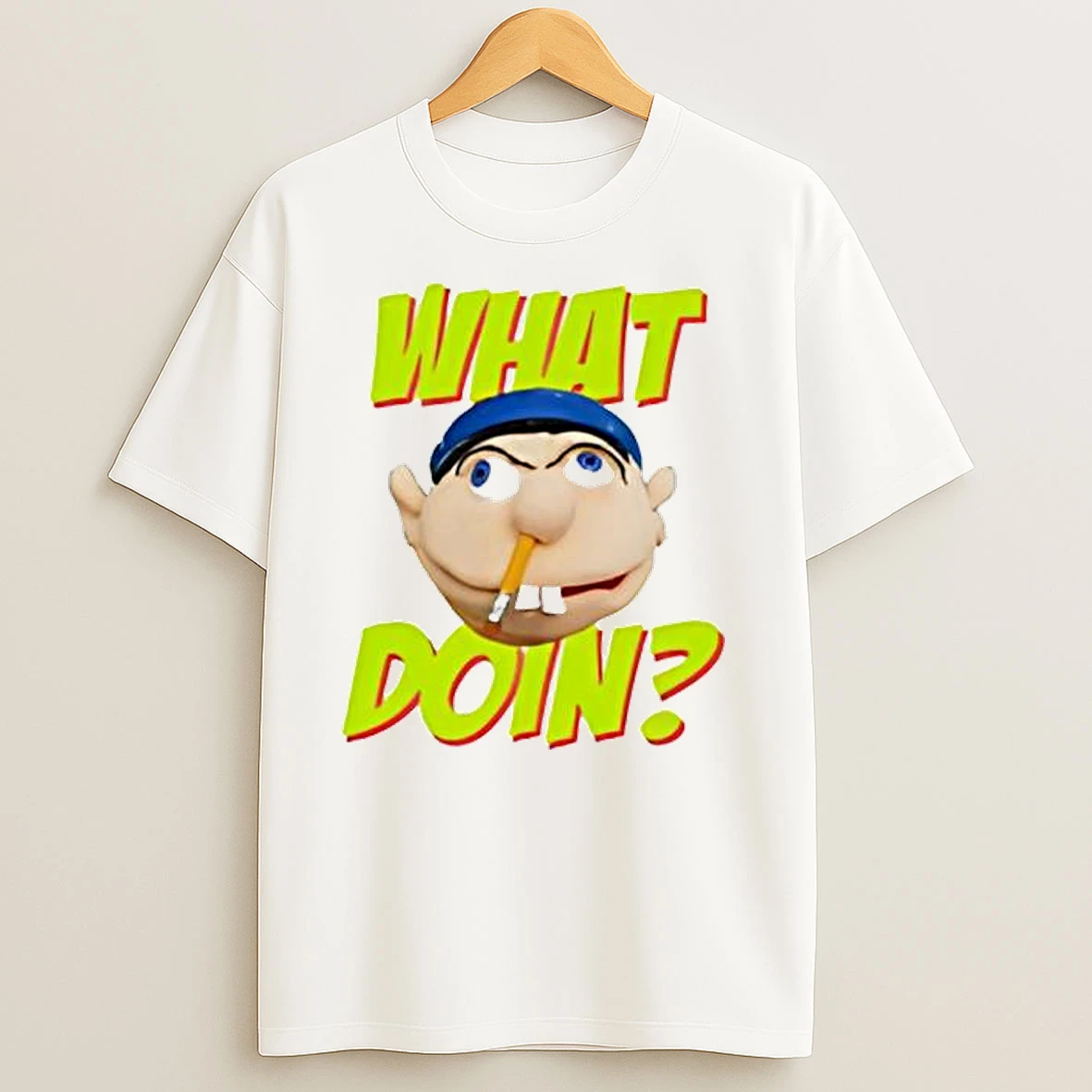 Jeffy What Doin Series Supermariologan T Shirts