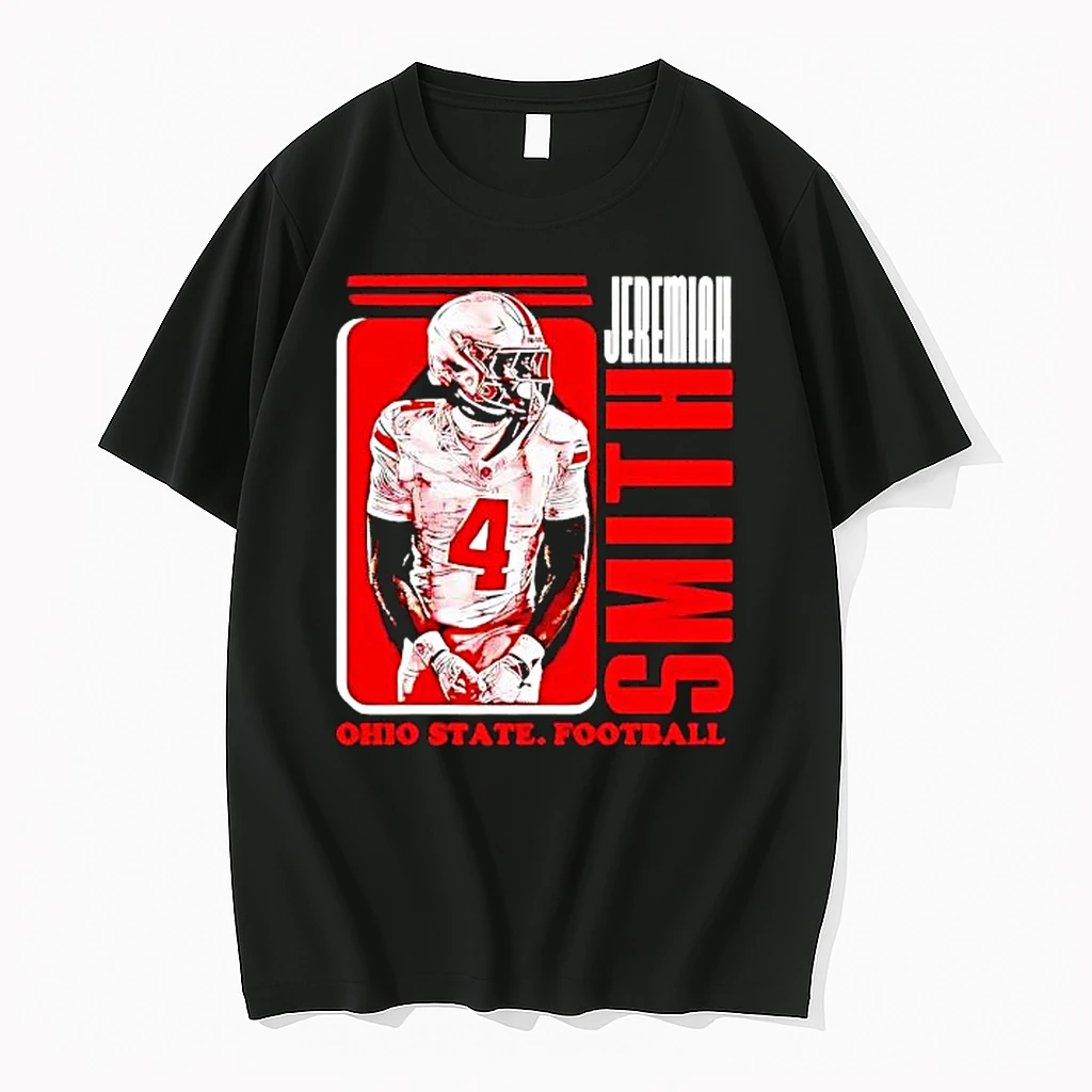 Jeremiah Smith Portrail Ohio State Football Shirts