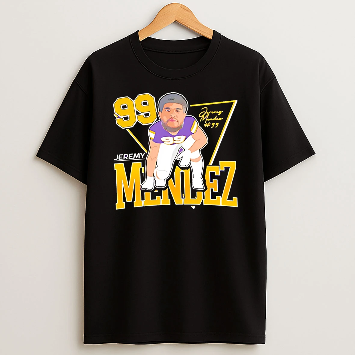 Jeremy Mendez Tennessee Tech Golden Eagles Caricature 2025 Shirts