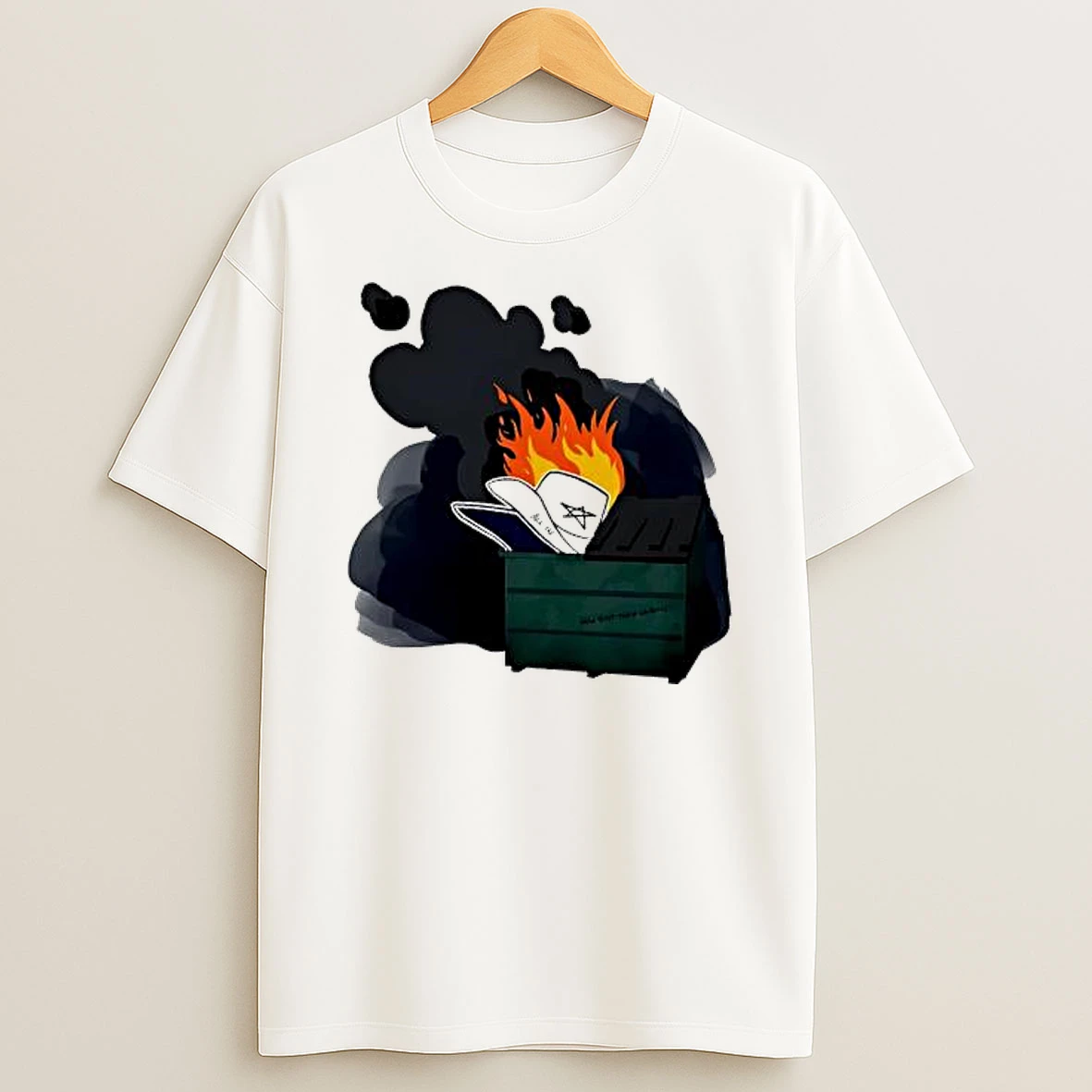 Jerrys Dumpster Fire All In Shirts
