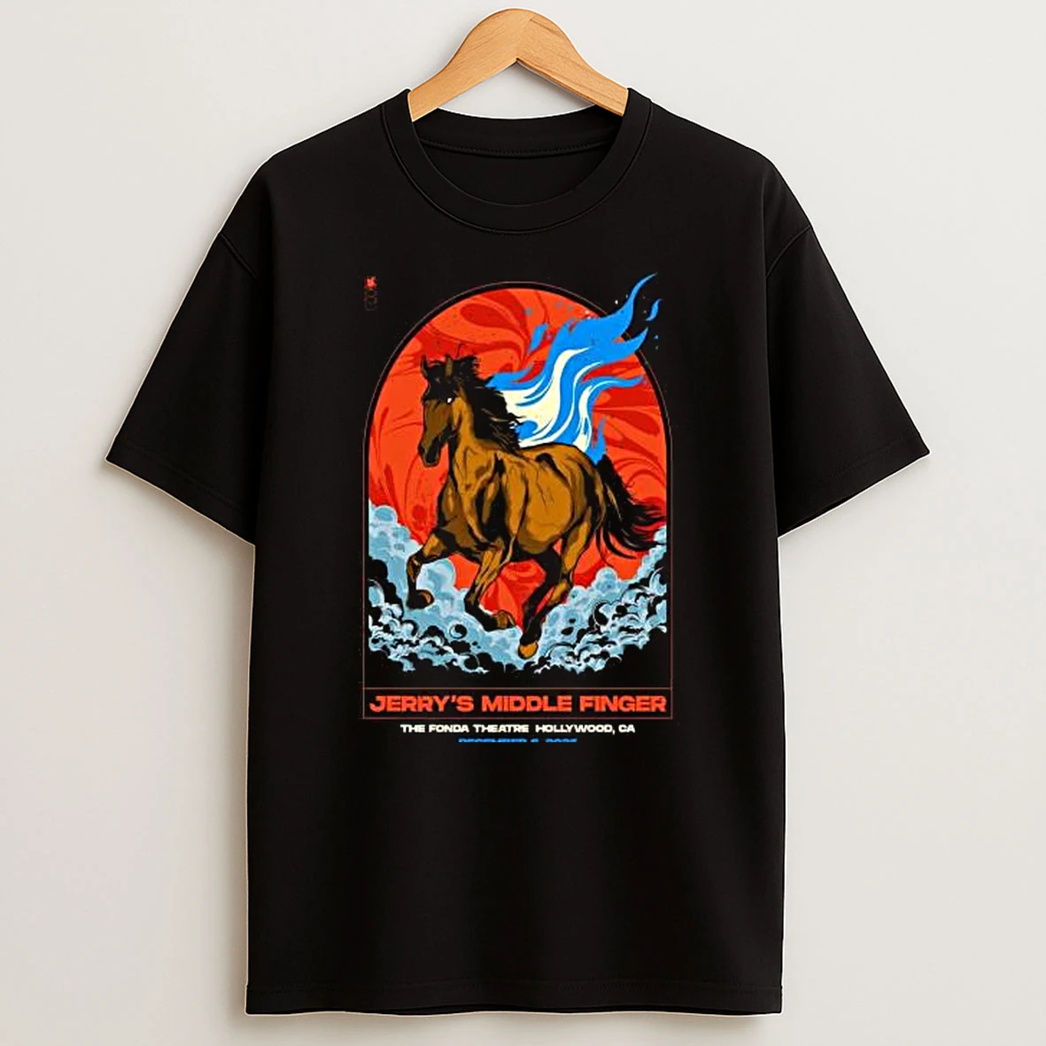 Jerrys Middle Finger The Fonda Theatre Hollywood Ca December 6 2025 Shirts