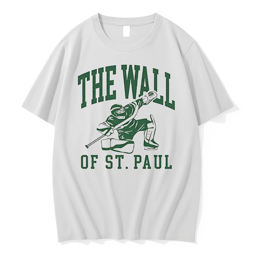 Jesper Wallstedt The Wall Of St Paul Minnesota Wild Shirts