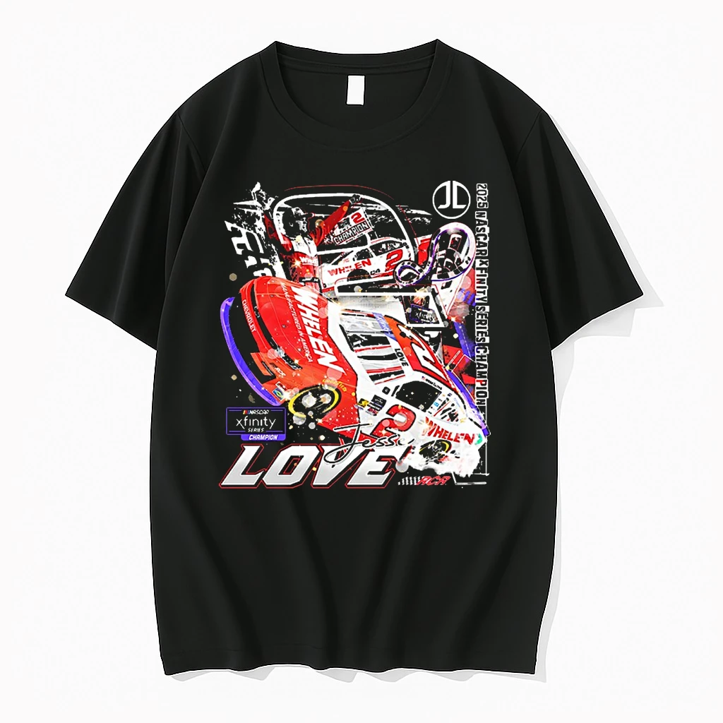 Jesse Love 2025 Nascar Xfinity Series Champion Rcr Racing Shirts