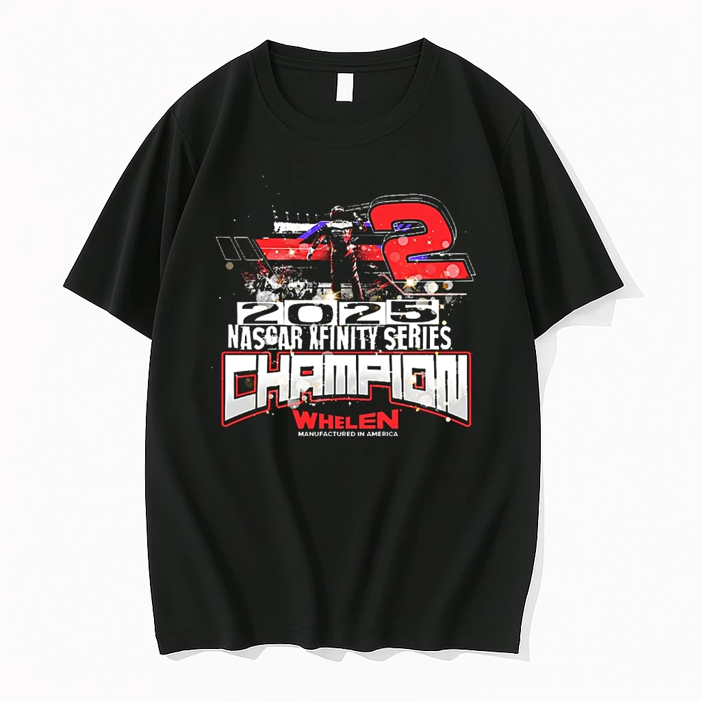 Jesse Love 2025 Nascar Xfinity Series Champion Whelen Engineering Company Shirts