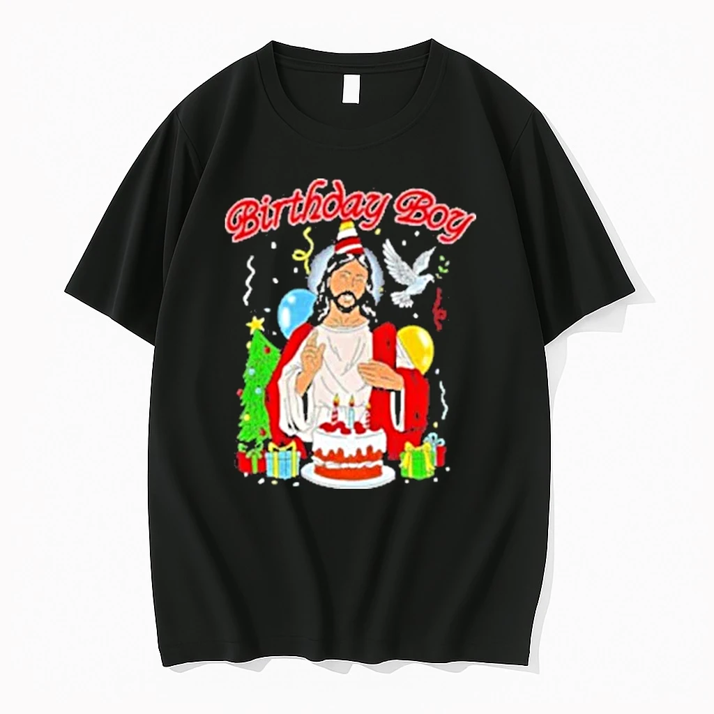 Jesus Birthday Boy Merry Christmas 2025 Shirts