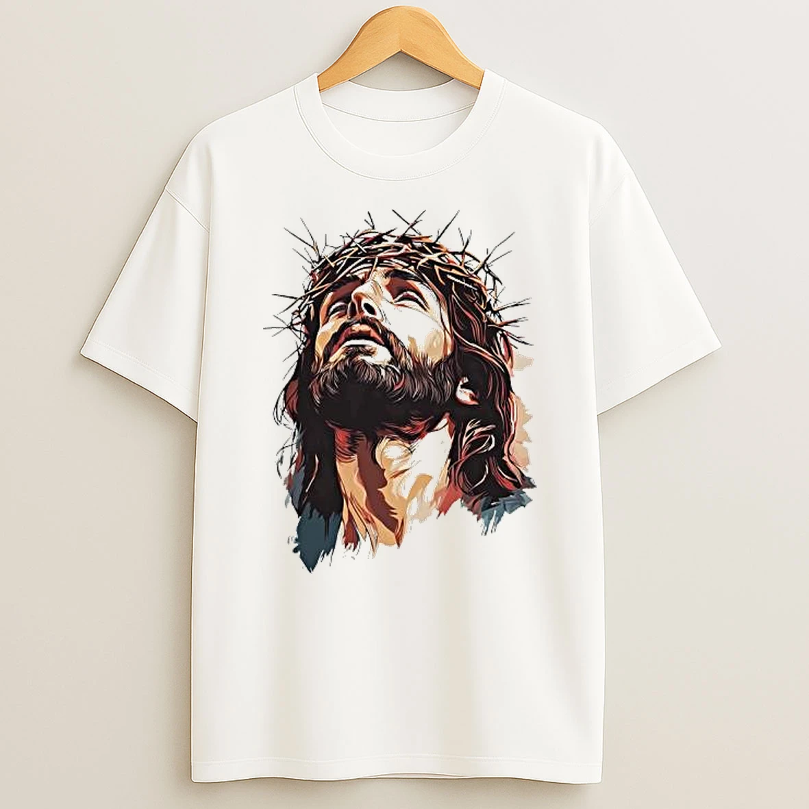 Jesus Crown Of Thorns Classic Shirts