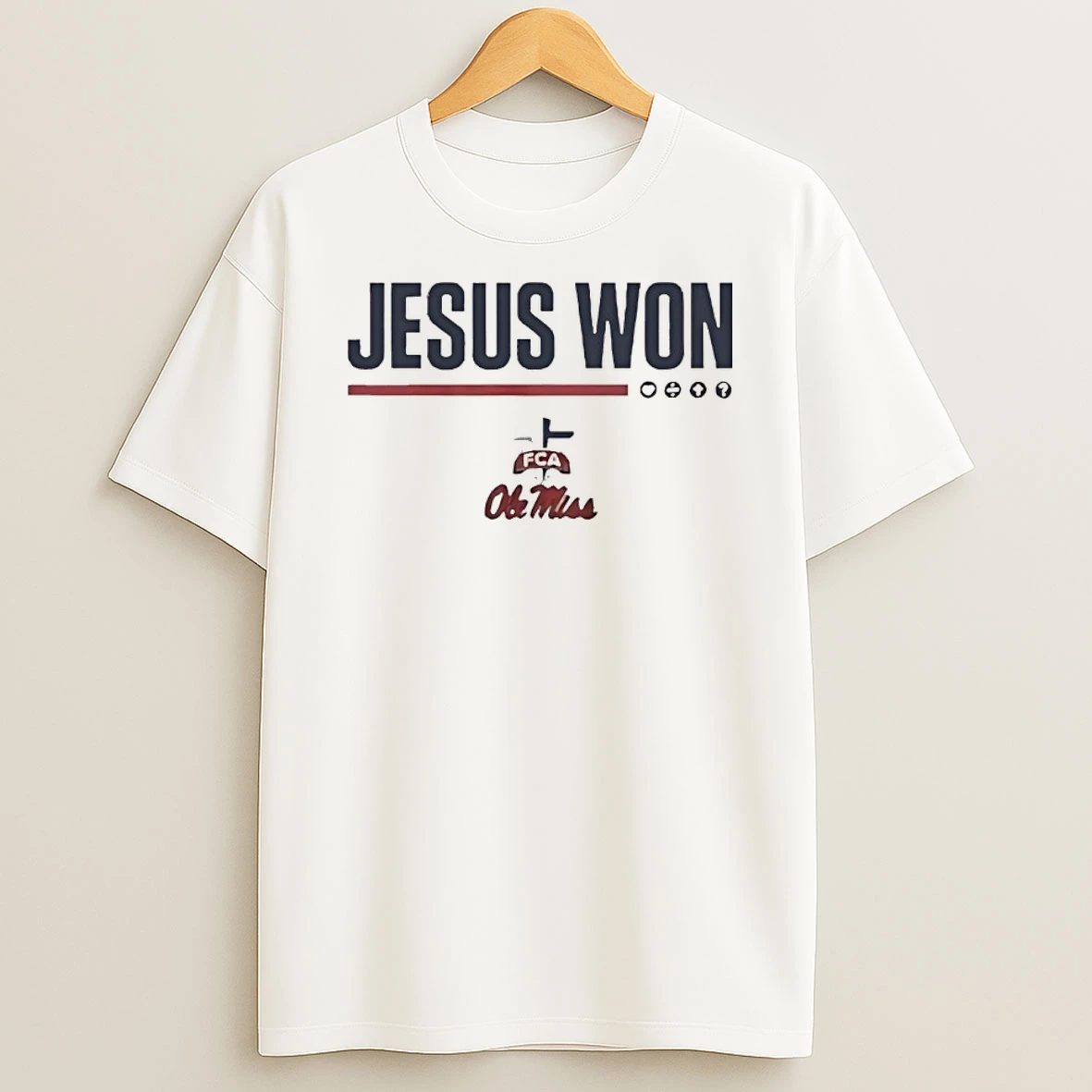 Jesus Won Ole Miss Football Shirts