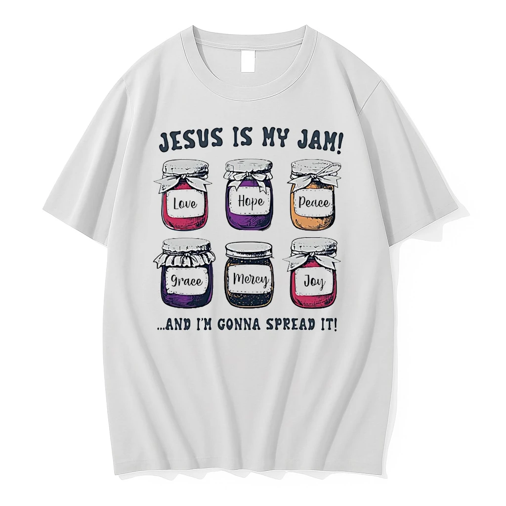 Jesus Is My Jaw Love Hope Peace Grace Mercy Joy Im Gonna Spread It Shirts