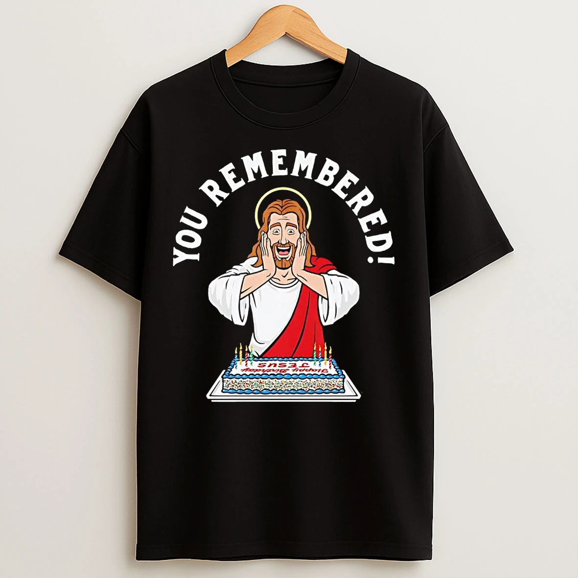Jesus Surprise Birthday Party You Remembered Christmas T Shirts