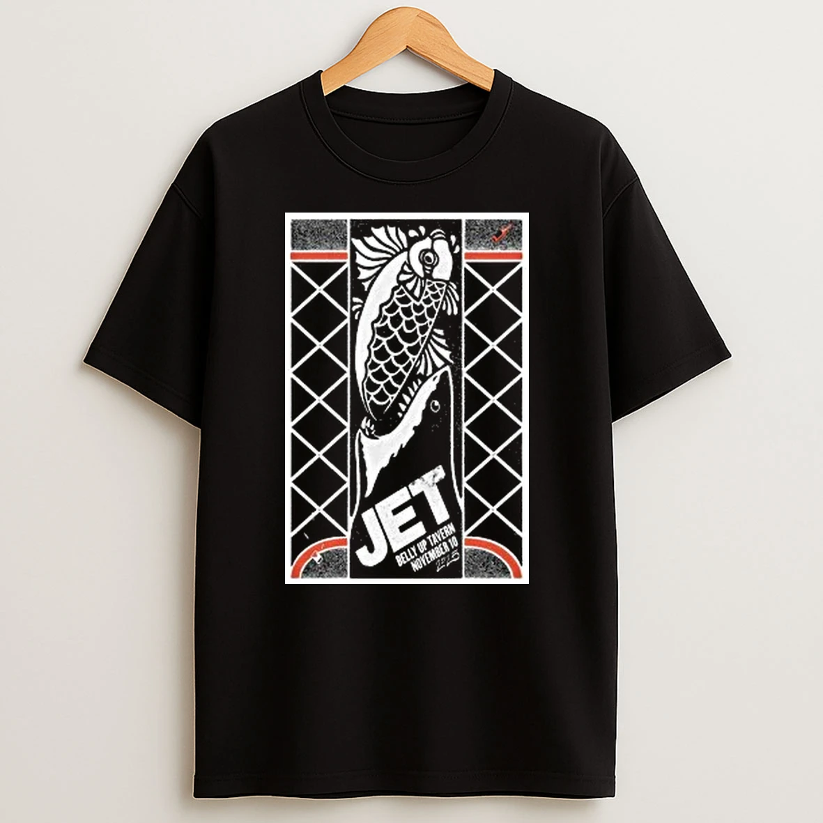 Jet The Band Nov 10 2025 Belly Up Tavern Shirts