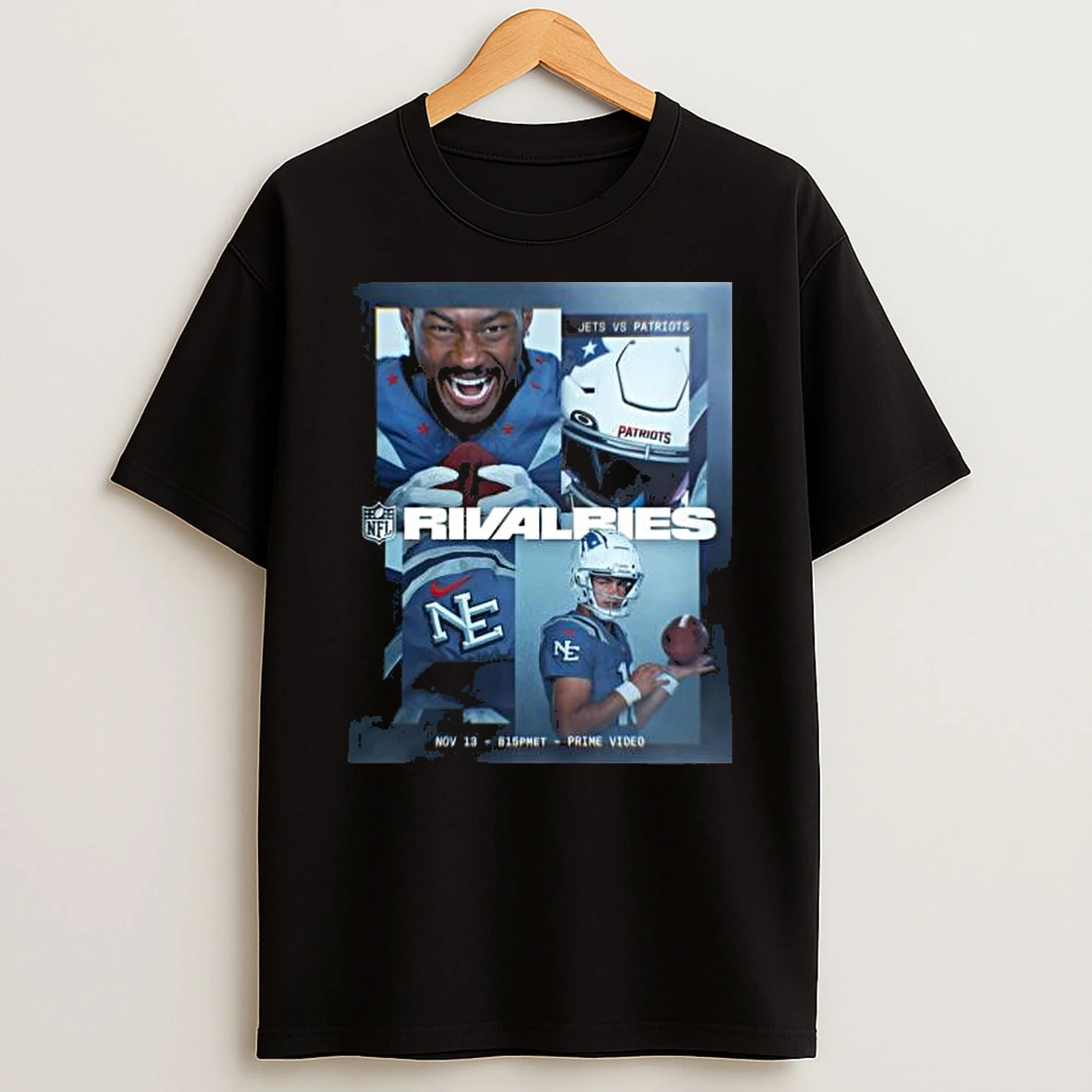 Jets Vs Patriots 2025 Rivalries Game Shirts