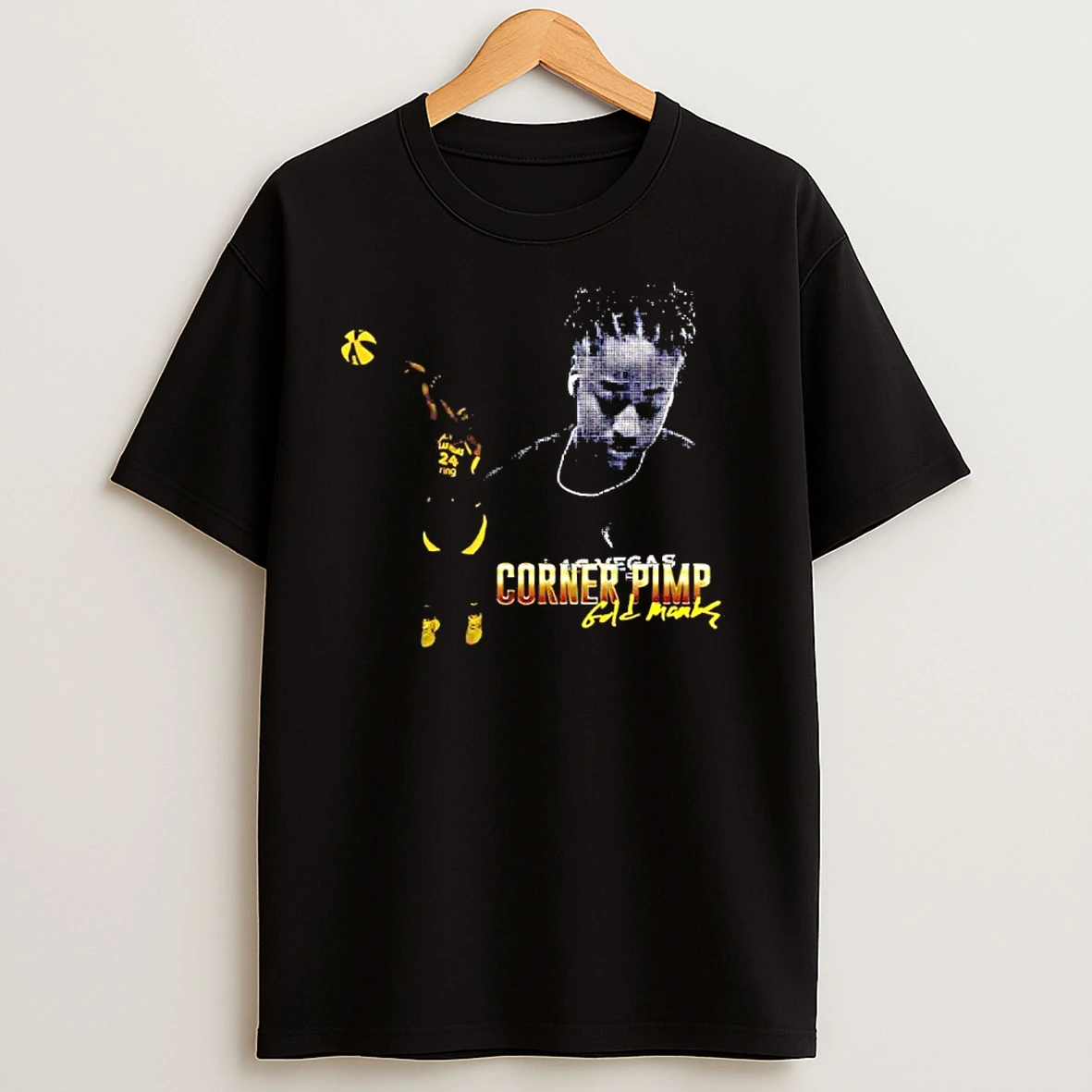 Jewell Loyd Wnba Corner Pimp Gold Marks Las Vegas Aces T Shirts