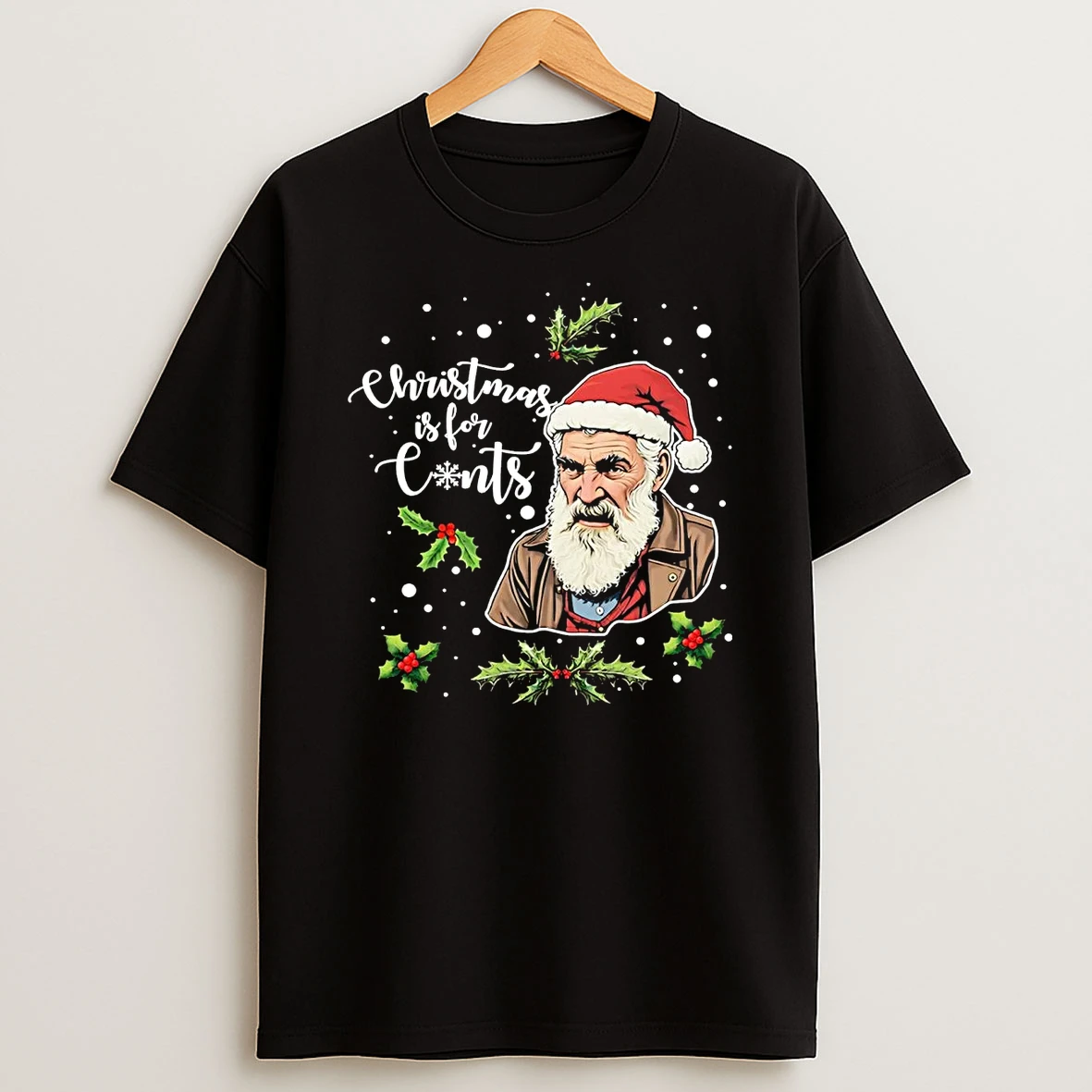 Jim Brassic Christmas Is For Cunts Shirts