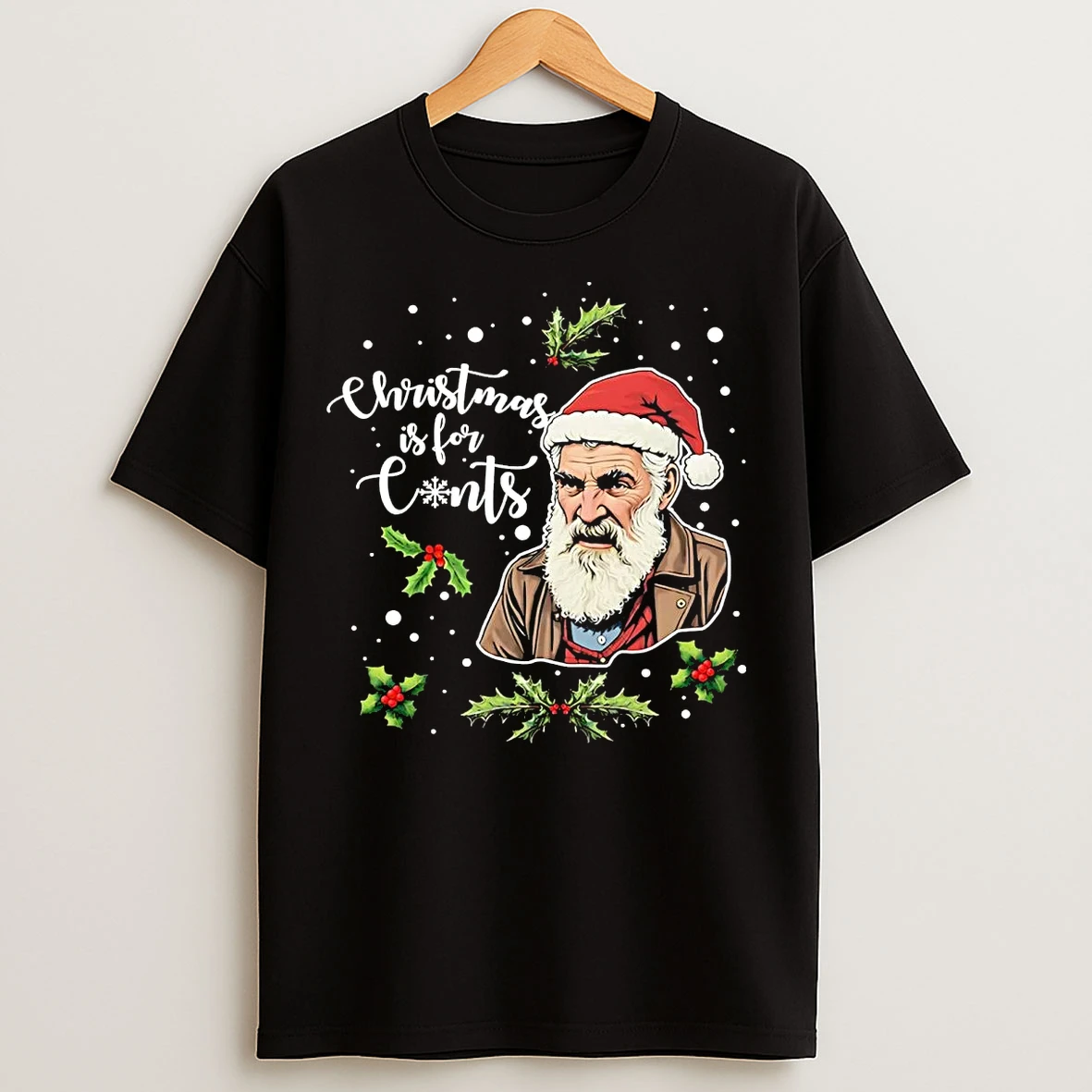 Jim Brassic Christmas Is For Cunts T Shirts