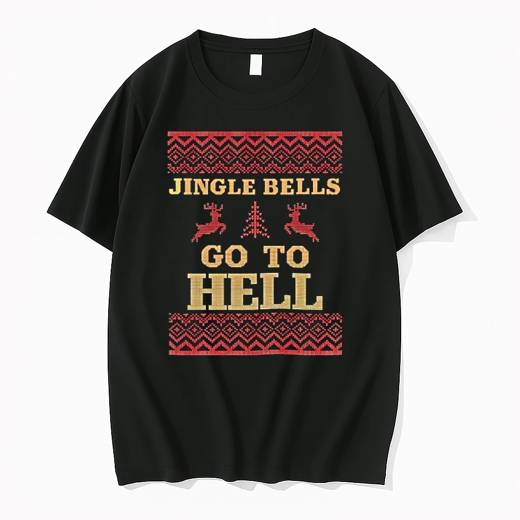 Jingle Bells Go To Hell Christmas Shirts