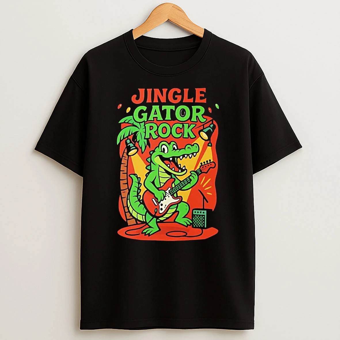 Jingle Gator Rock Florida Christmas Shirts