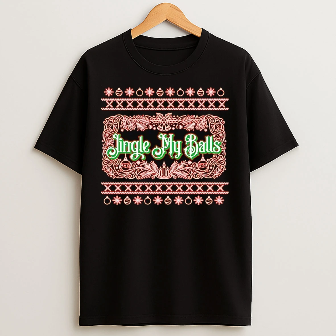 Jingle My Balls Christmas T Shirts