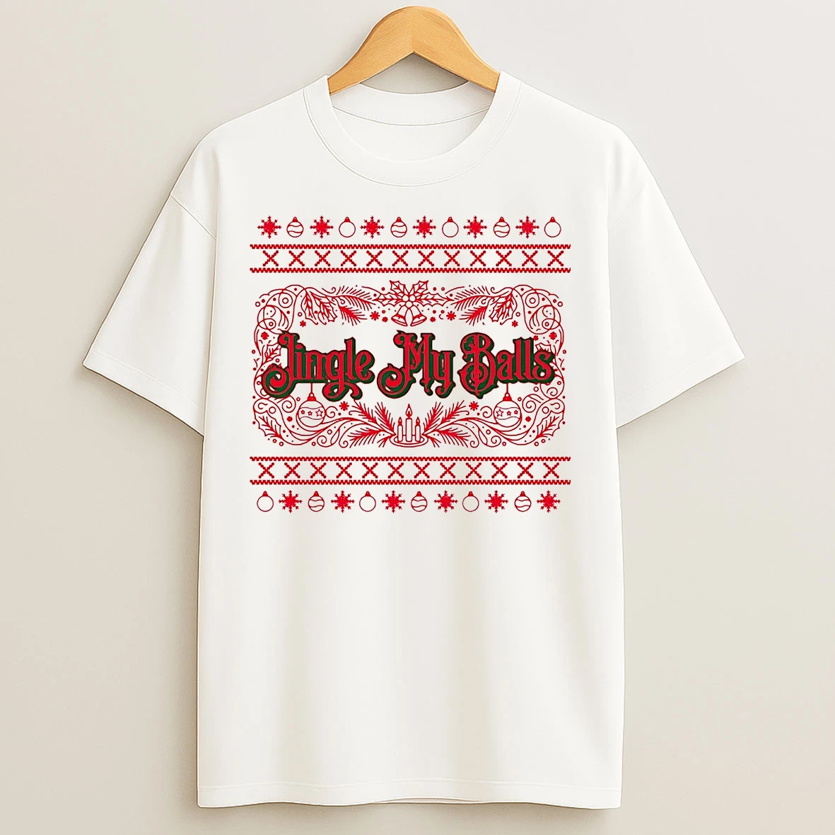 Jingle My Balls Ugly Christmas T Shirts