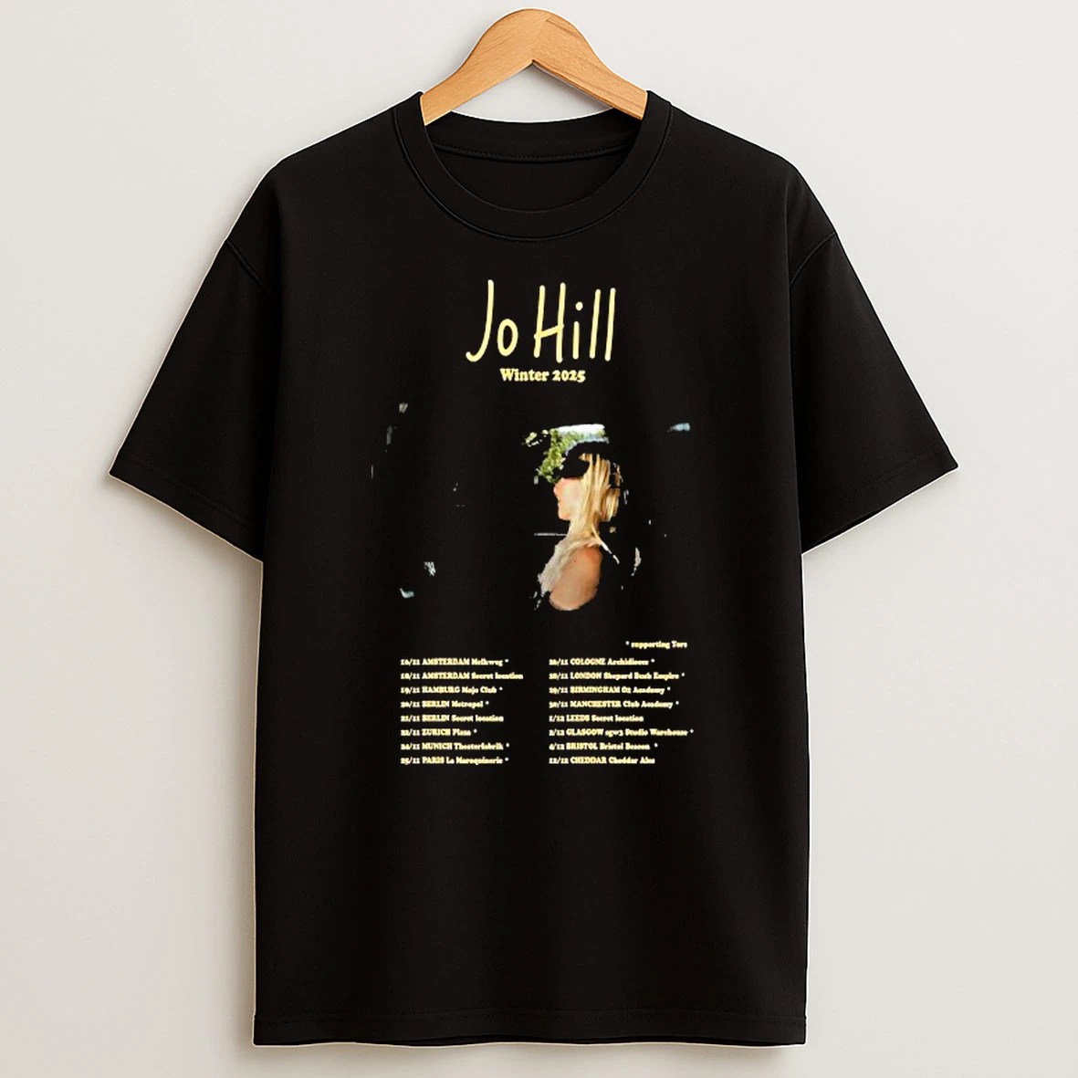 Jo Hill Winter Tour 2025 Dates Shirts
