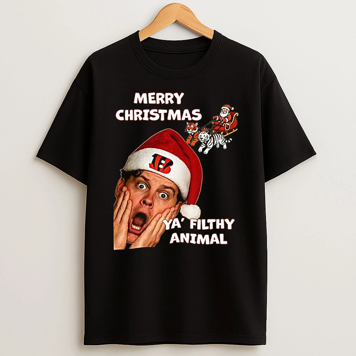 Joe Alone Merry Christmas Ya Filthy Animal Shirts