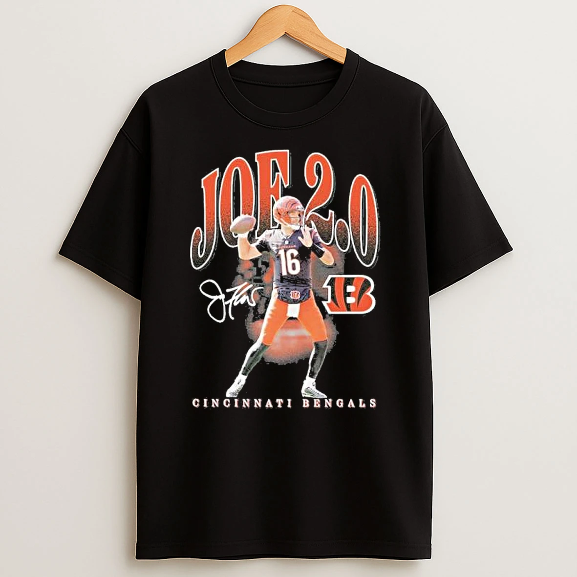 Joe Flacco Cincinnati Bengals Player Hype Shirts