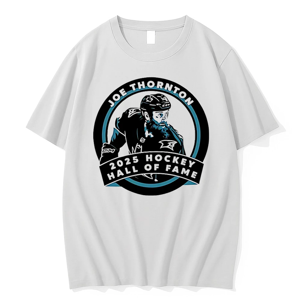 Joe Thornton 2025 Jumbo Joe Hockey Hall Of Fame Shirts