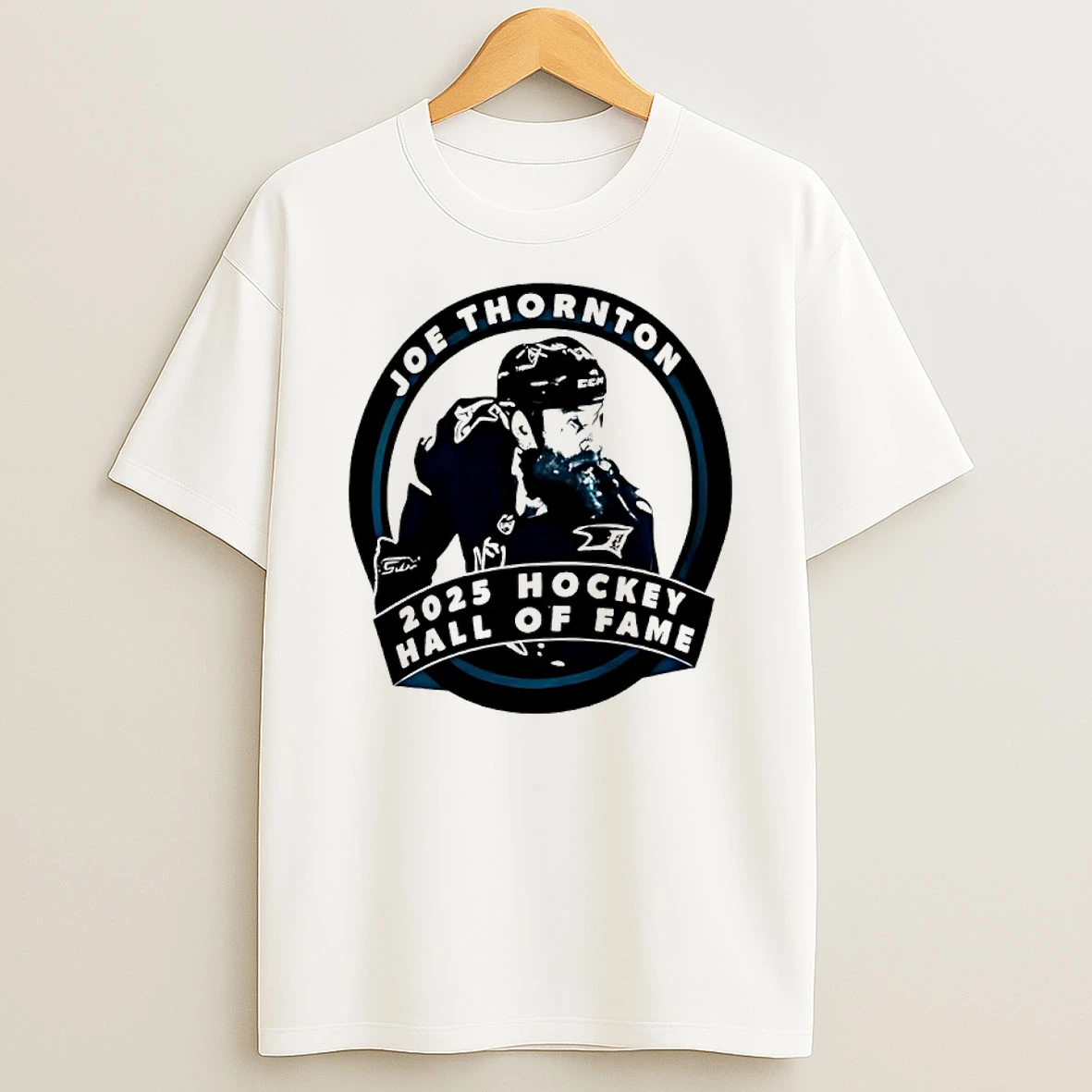 Joe Thornton Boston Bruins 2025 Hockey Hall Of Fame Shirts