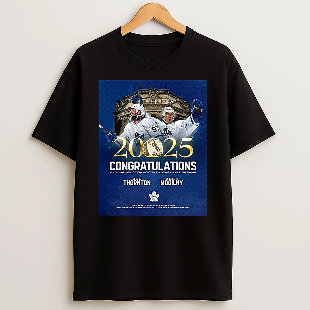 Joe Thornton And Alex Mogilny 2025 Congratulation Shirts