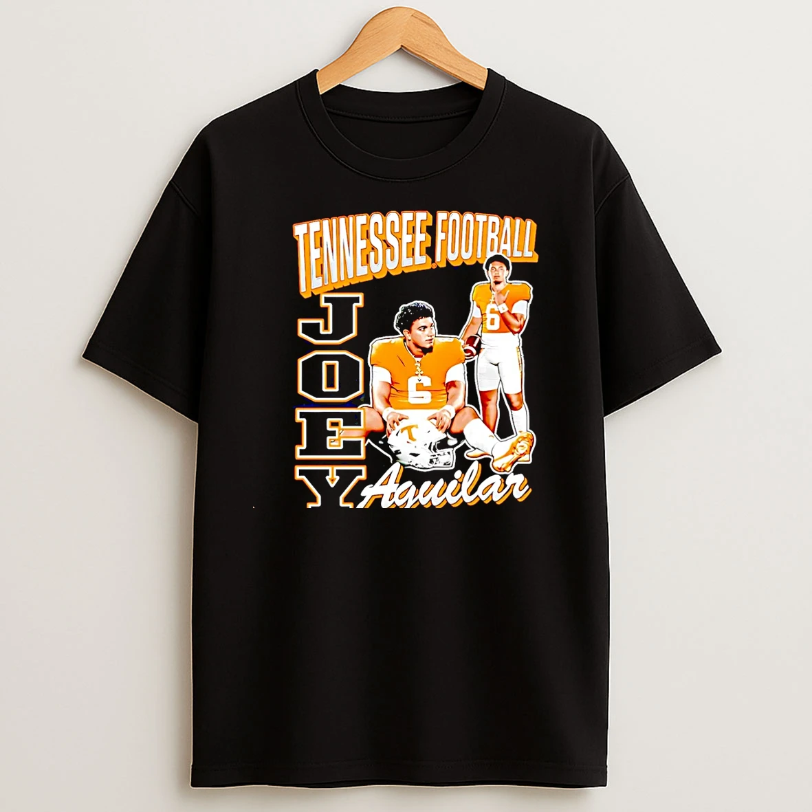 Joey Aguilar Tennessee Football Retro Christmas T Shirts