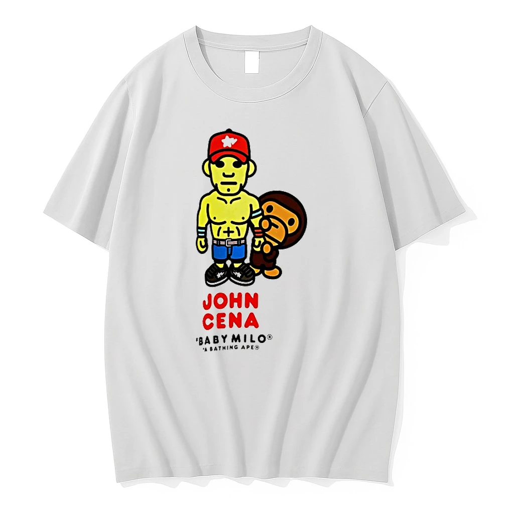 John Cena Baby Milo A Bathing Ape Shirts