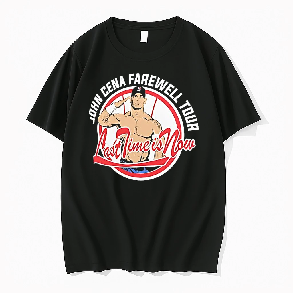 John Cena Farewell Tour 2025 Nyc Last Time Now Graphic Shirts