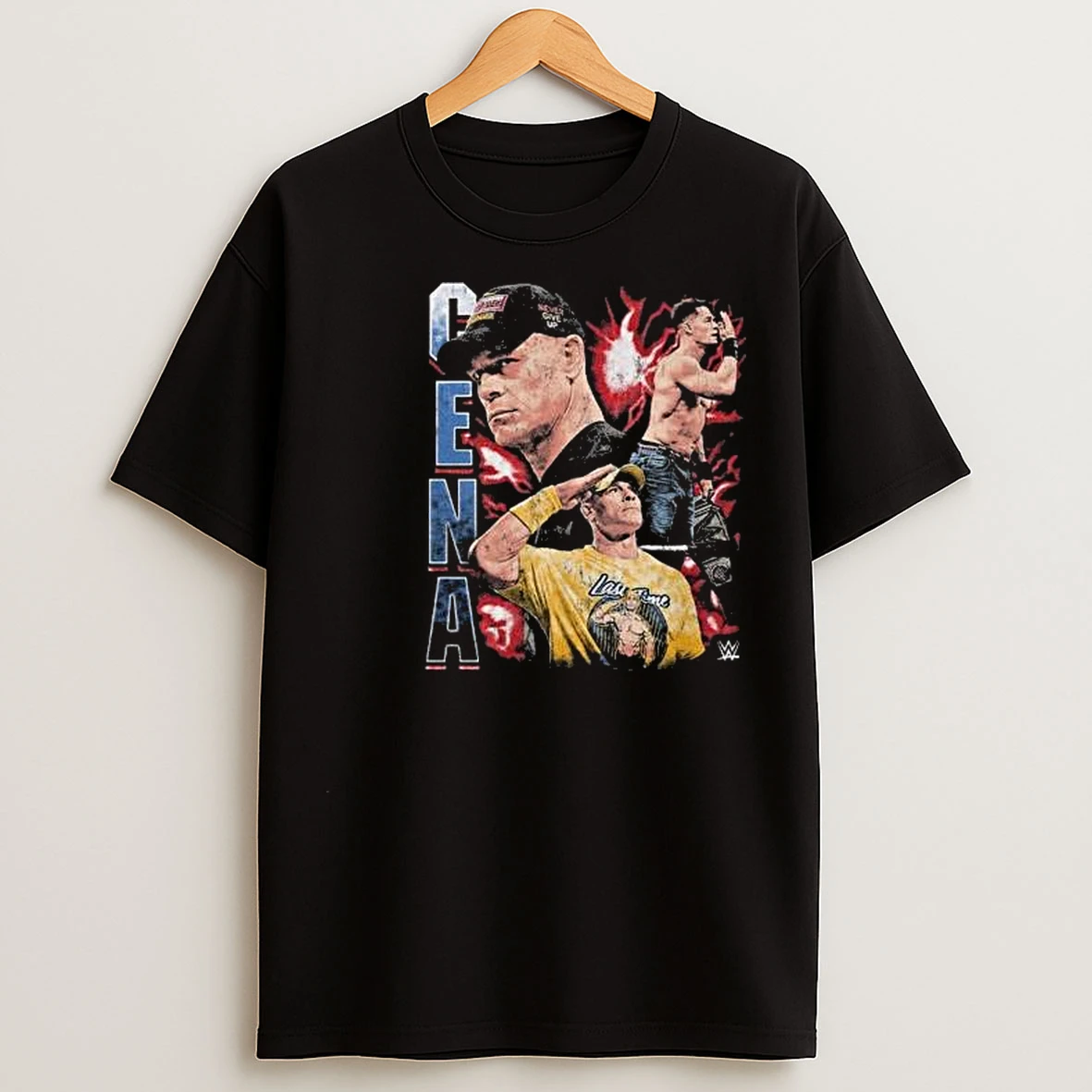 John Cena Limited Edition Vol 2 Fb Circle Black T Shirts