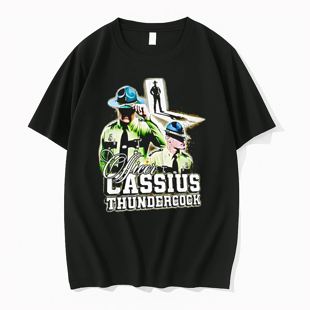 John Cena Officer Cassius Thundercock Retro Shirts