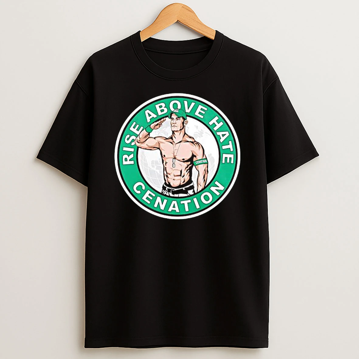 John Cena Rise Above Hate Cenation Graphic Shirts