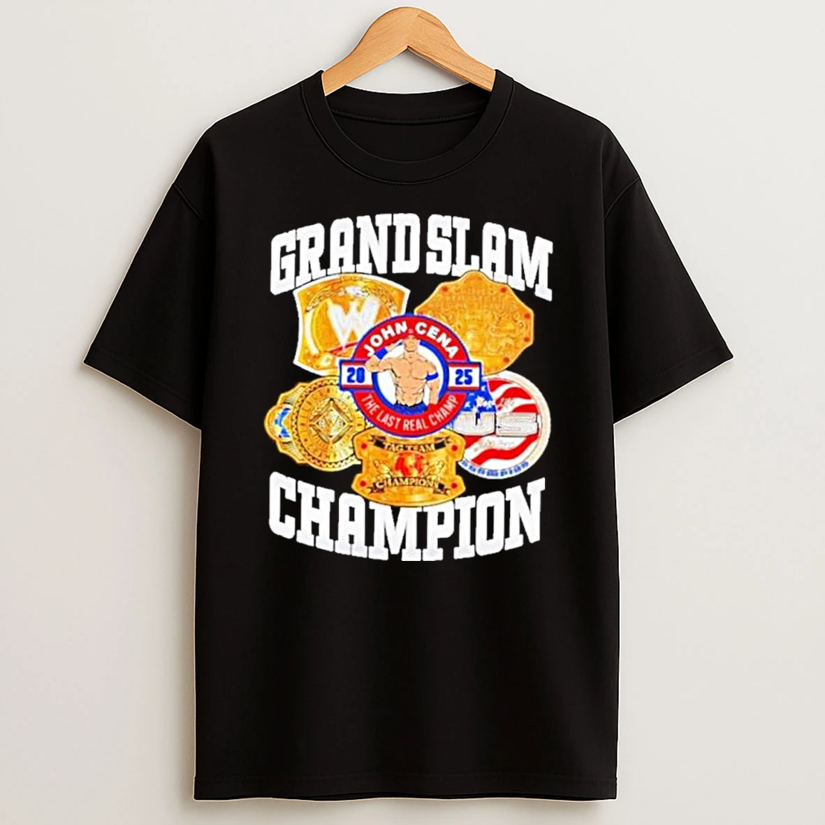 John Cena Wwe Grand Slam Champion Shirts