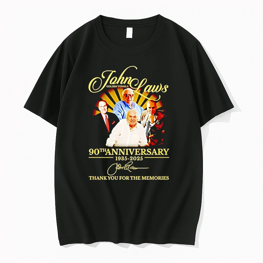 John Laws Golden Tonsils 90thanniversary 1935 2025 Thank You For The Memories Shirts