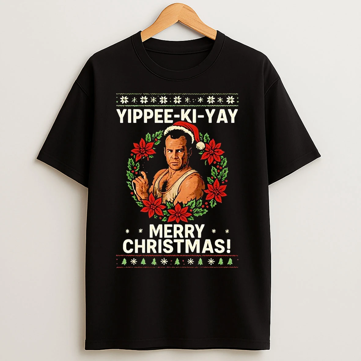 John Mcclane Yippee Ki Yay Merry Christmas T Shirts