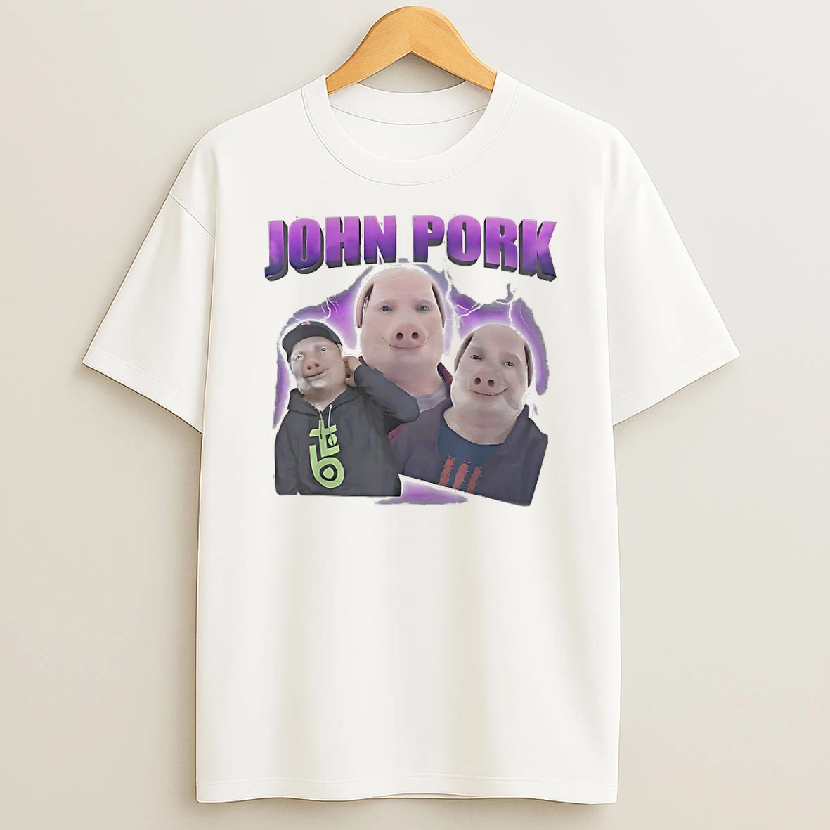 John Pork Lightning Shirts