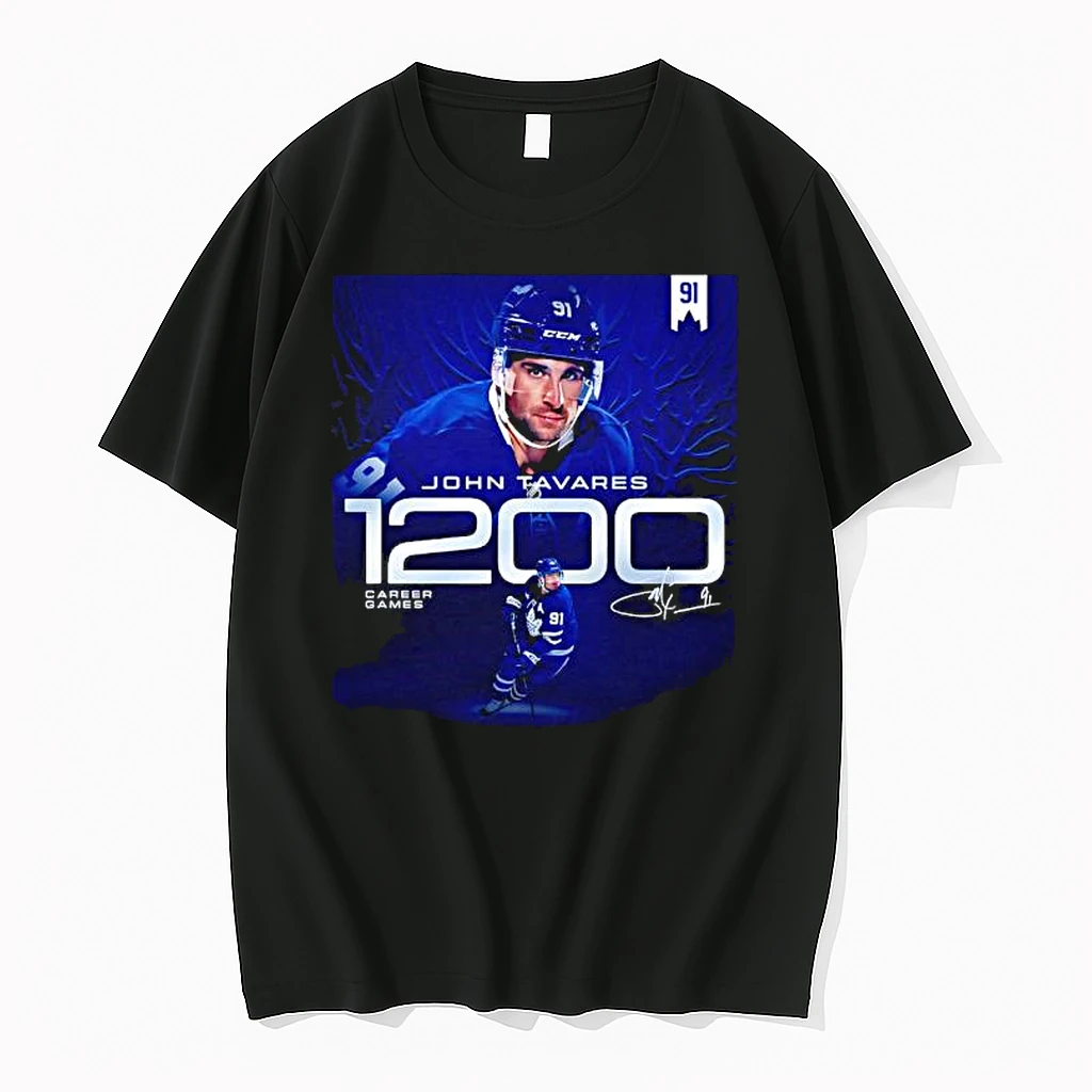 John Tavares 1200 Career Games Signature Shirts