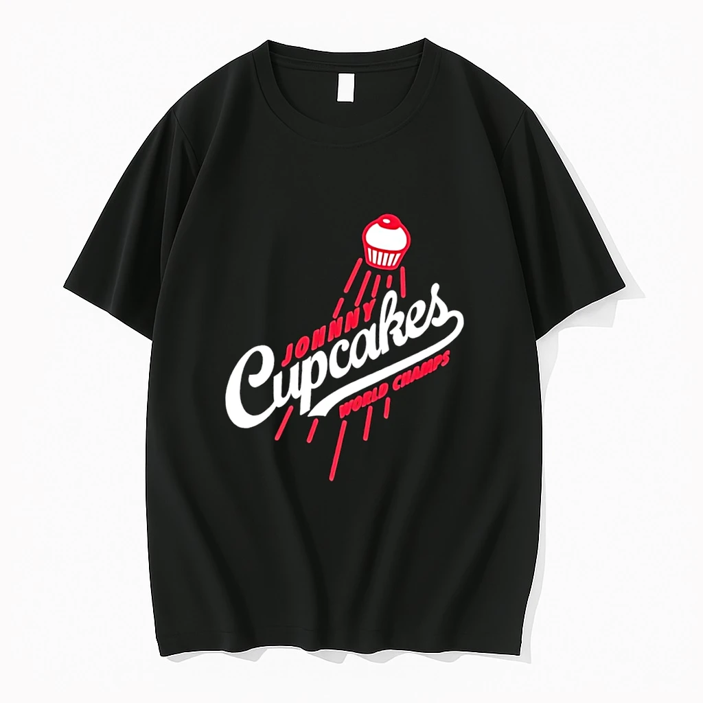 Johnny Cupcakes World Champs Style Los Angeles Dodgers Logo Shirts