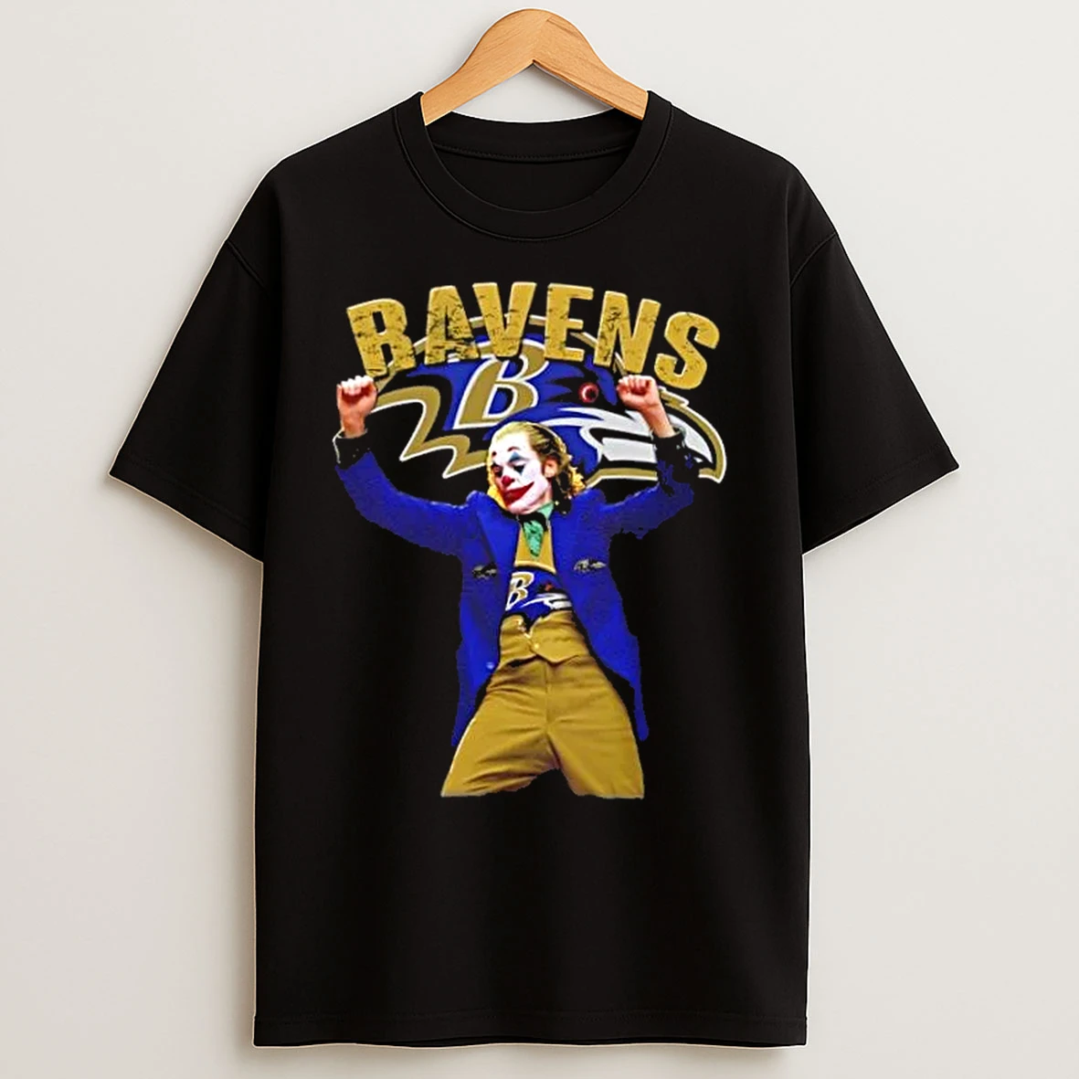 Joker Dancing Baltimore Ravens Football T Shirts
