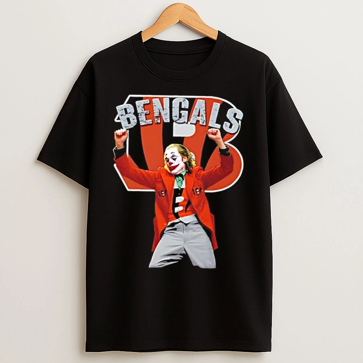 Joker Dancing Cincinnati Bengals Football T Shirts