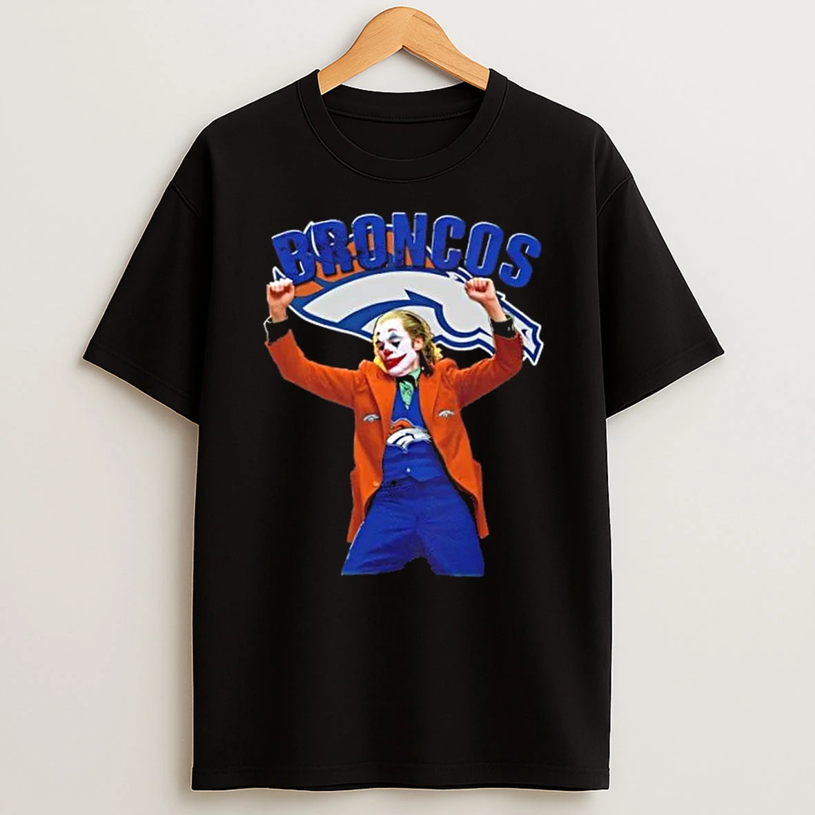 Joker Dancing Denver Broncos Football Shirts