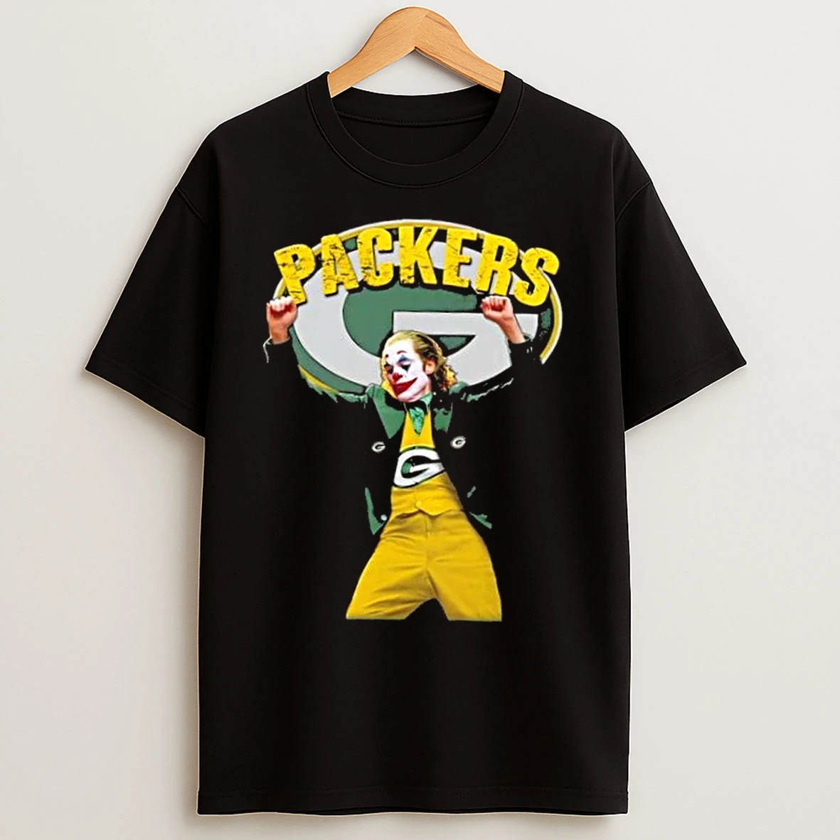 Joker Dancing Green Bay Packers Football T Shirts