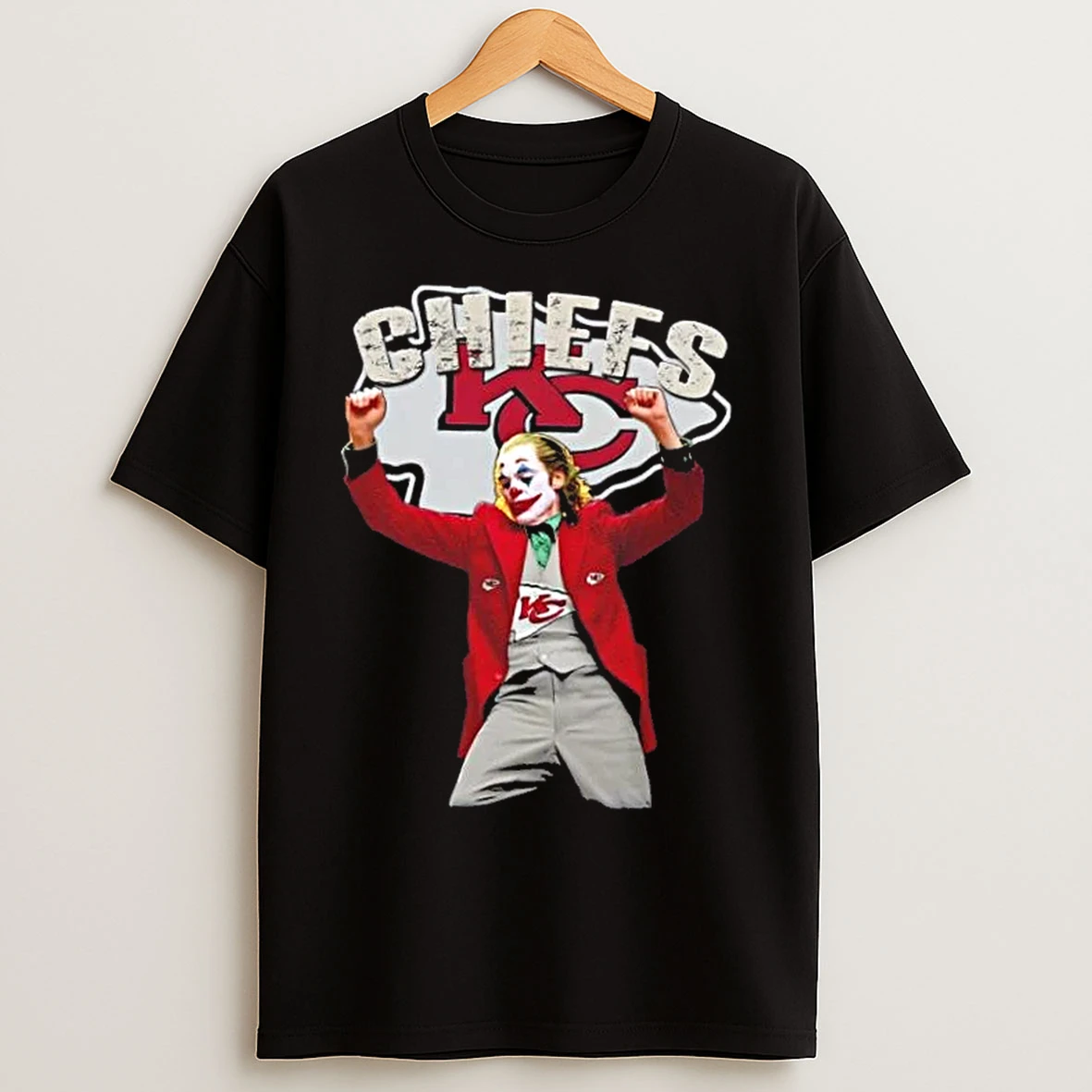 Joker Dancing Kansas City Chiefs Football T Shirts
