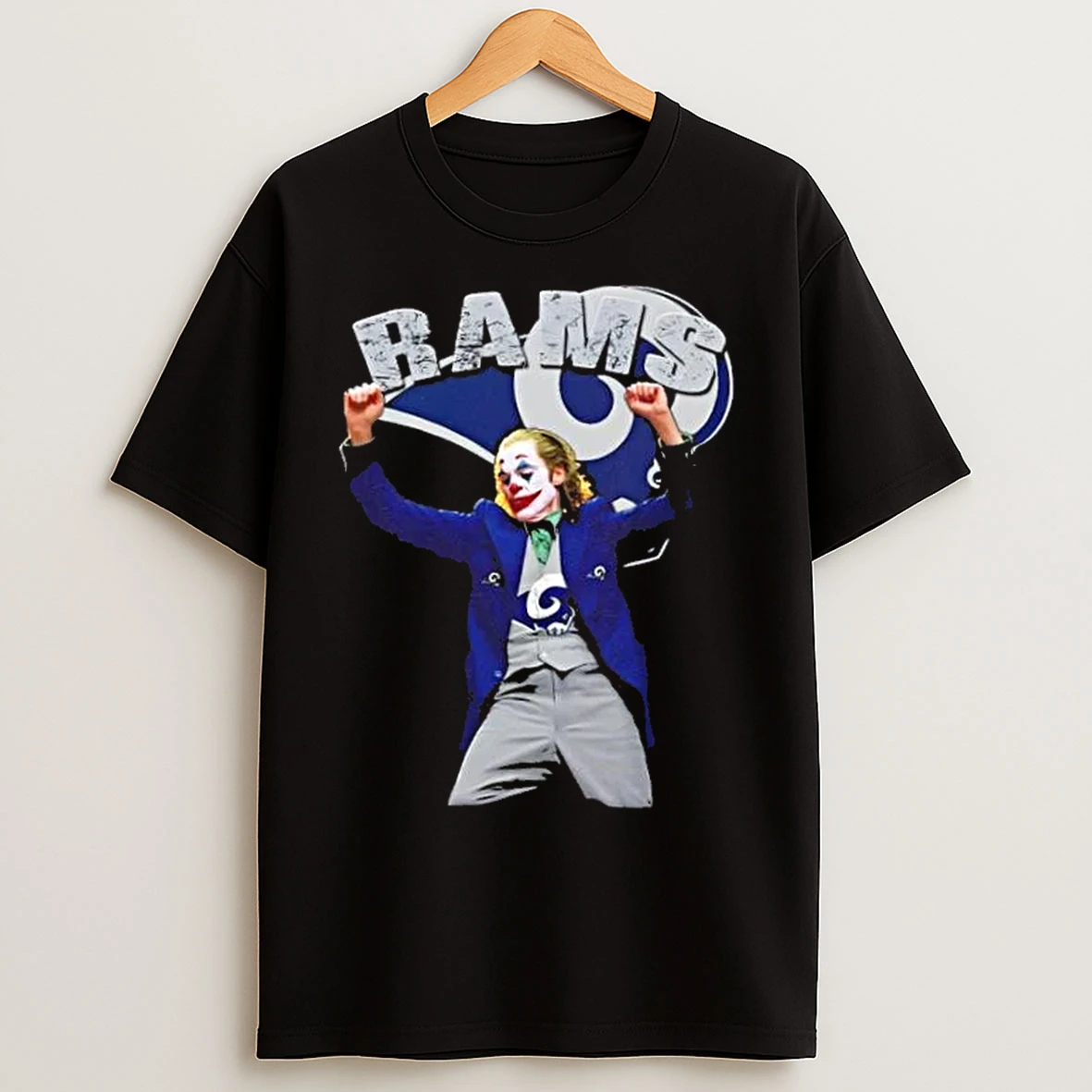 Joker Dancing Los Angeles Rams Football T Shirts