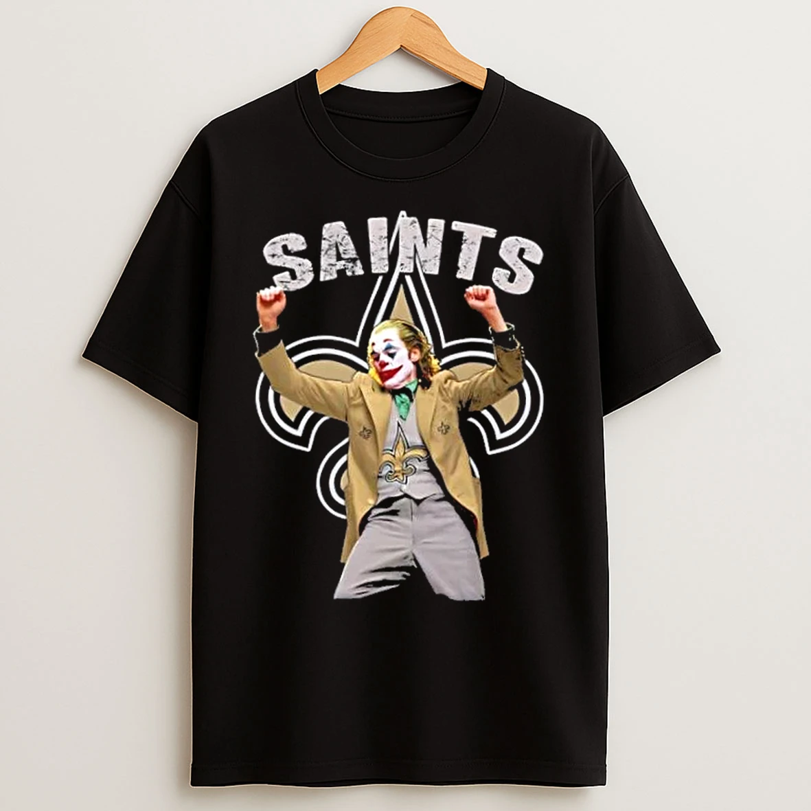 Joker Dancing New Orleans Saints Football T Shirts
