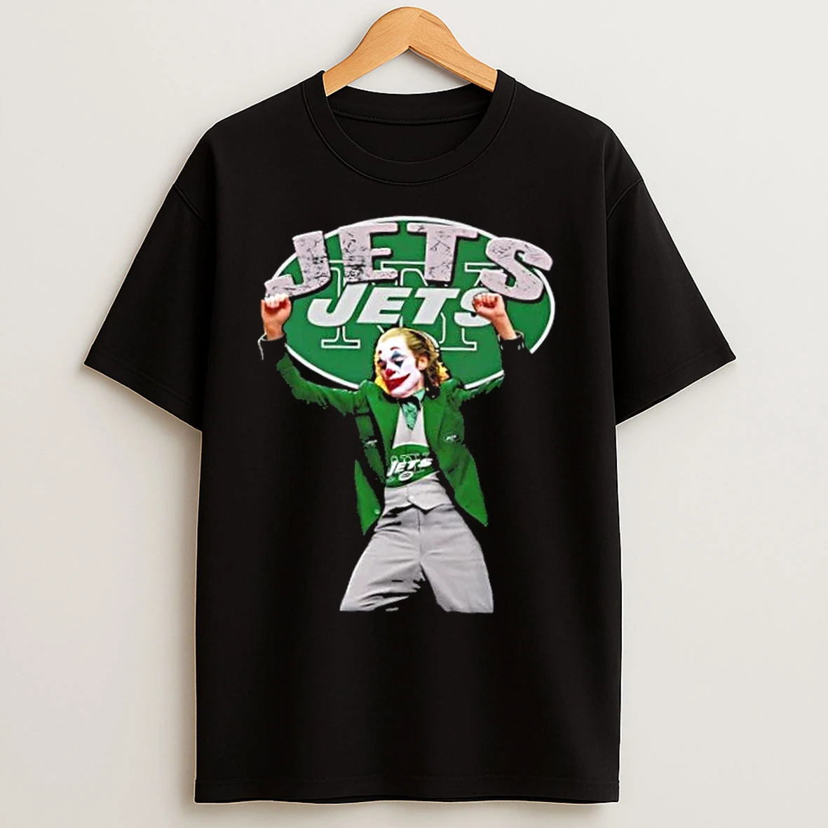 Joker Dancing New York Jets Football T Shirts